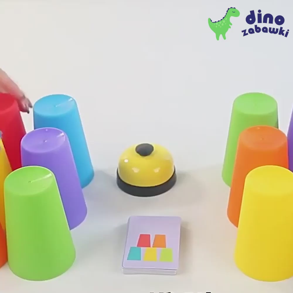 Załaduj wideo: Stacked Cup Battle