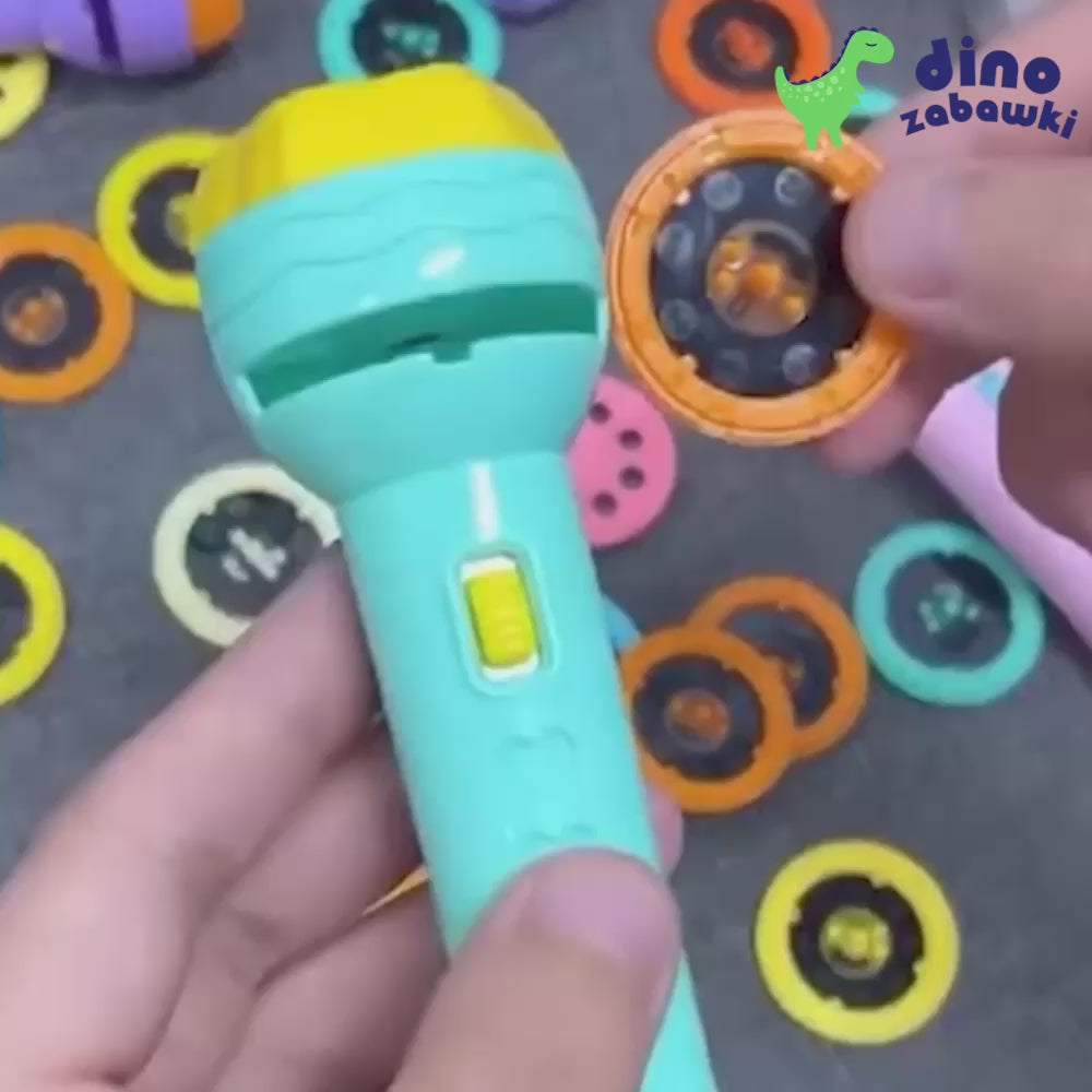 Załaduj wideo: Latarka - Projektor Obrazków