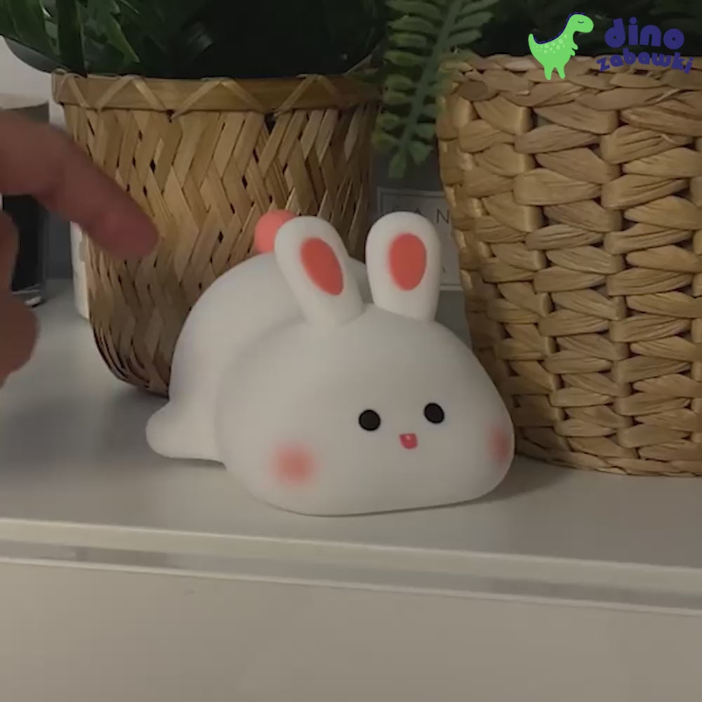 Załaduj wideo: Lampka Króliczek - Bezprzewodowa