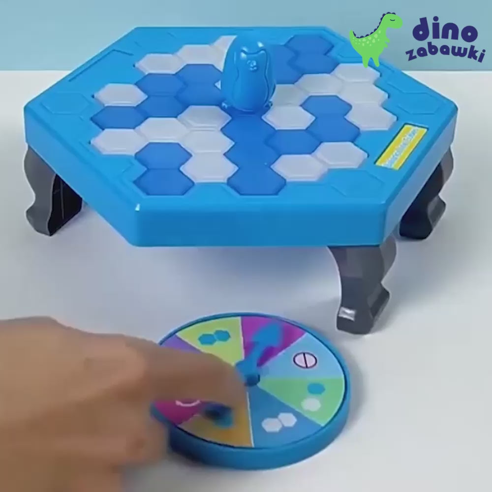 Załaduj wideo: Pingwin na lodzie – Gra zręcznościowa