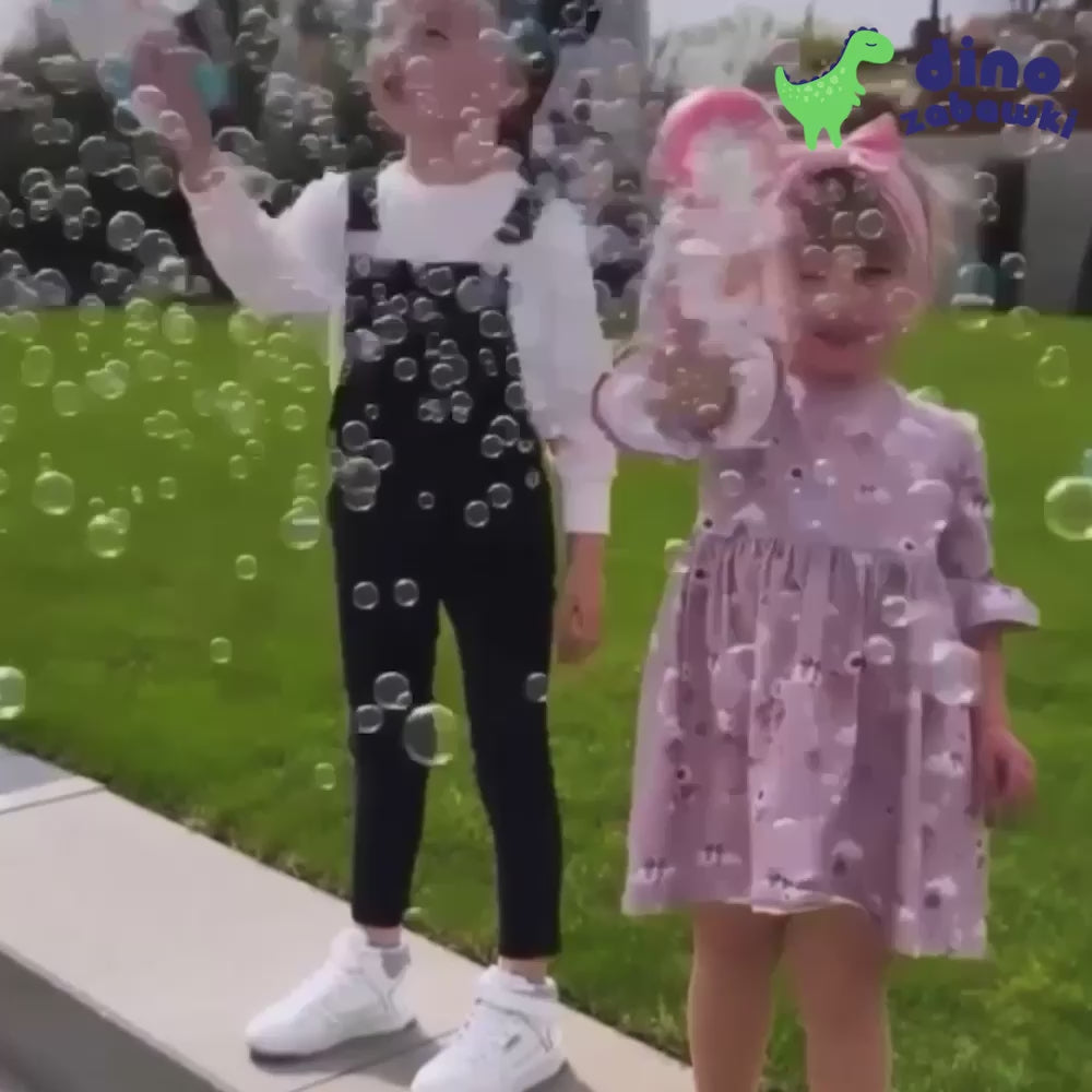 Załaduj wideo: Bubbler – pistolet do baniek