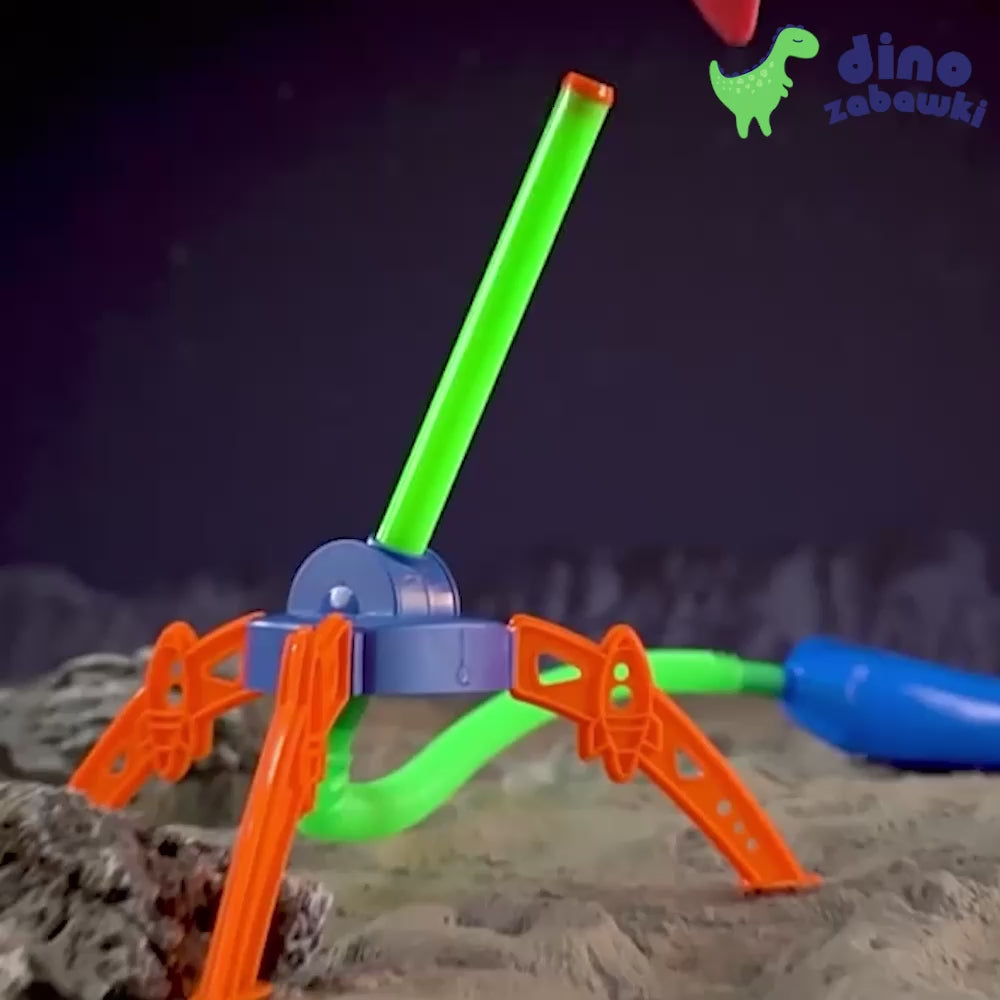 Załaduj wideo: RocketPower – zestaw rakiet z wyrzutnią