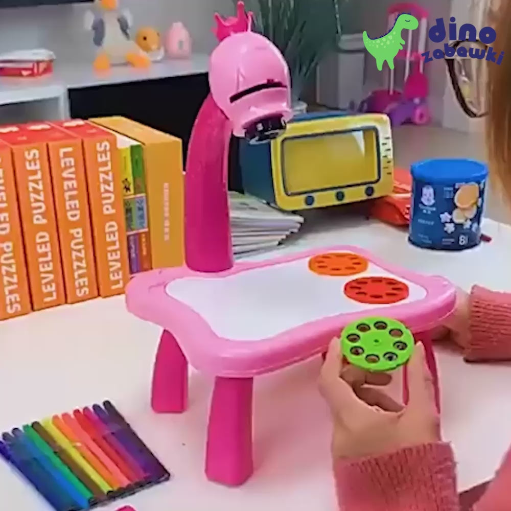 Załaduj wideo: Tablica do rysowania projektor