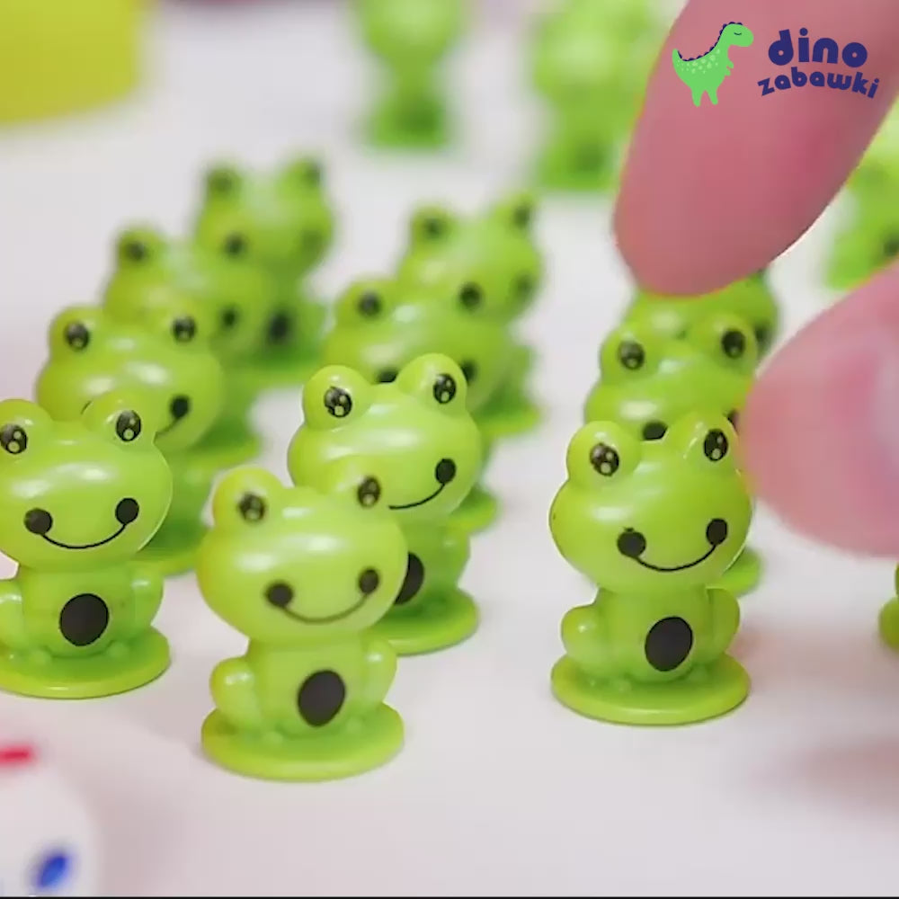 Załaduj wideo: Balansujące Żabki – Gra na Koncentrację i Precyzję