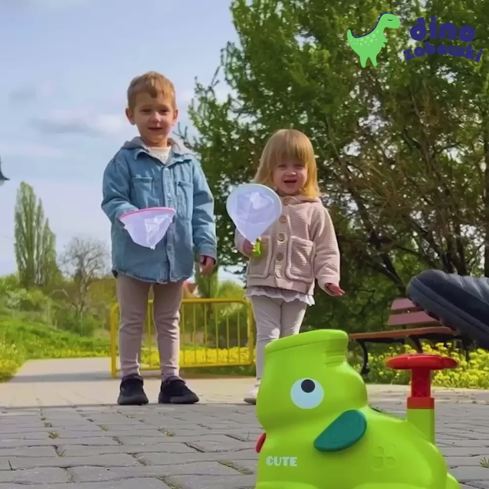 Załaduj wideo: Latające Krążki - Wyrzutnia Kolorowych Dysków