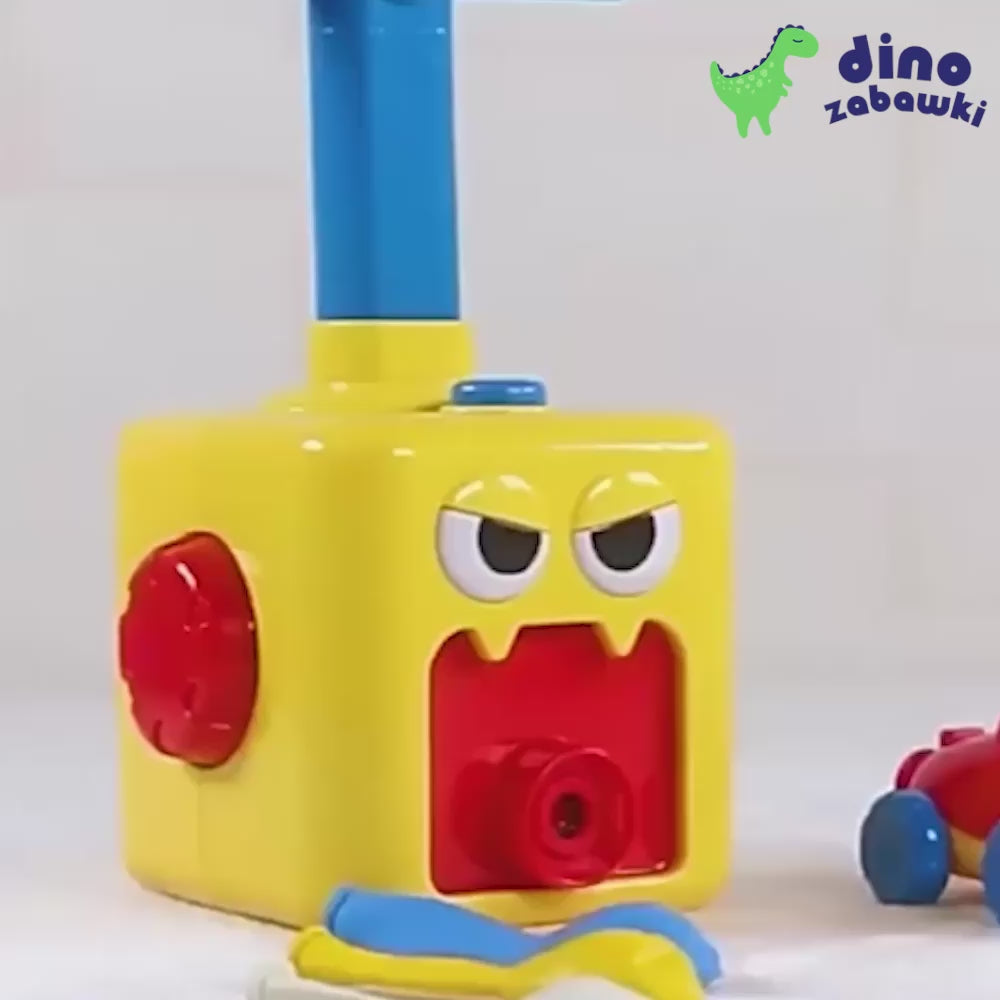 Załaduj wideo: AeroBalloon – Aerodynamiczna balonowa zabawka (edycja kosmiczna XXL)