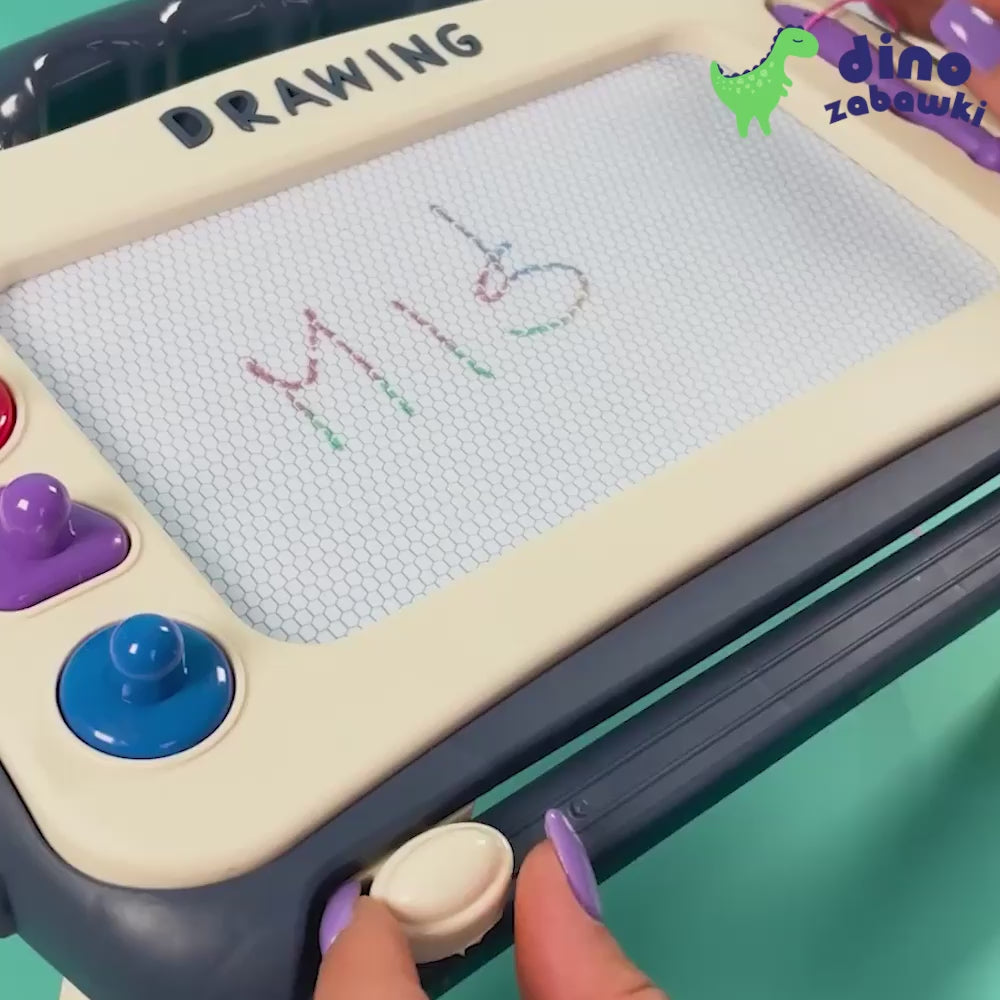 Załaduj wideo: MagDrawing – ścieralna tablica magnetyczna do rysowania