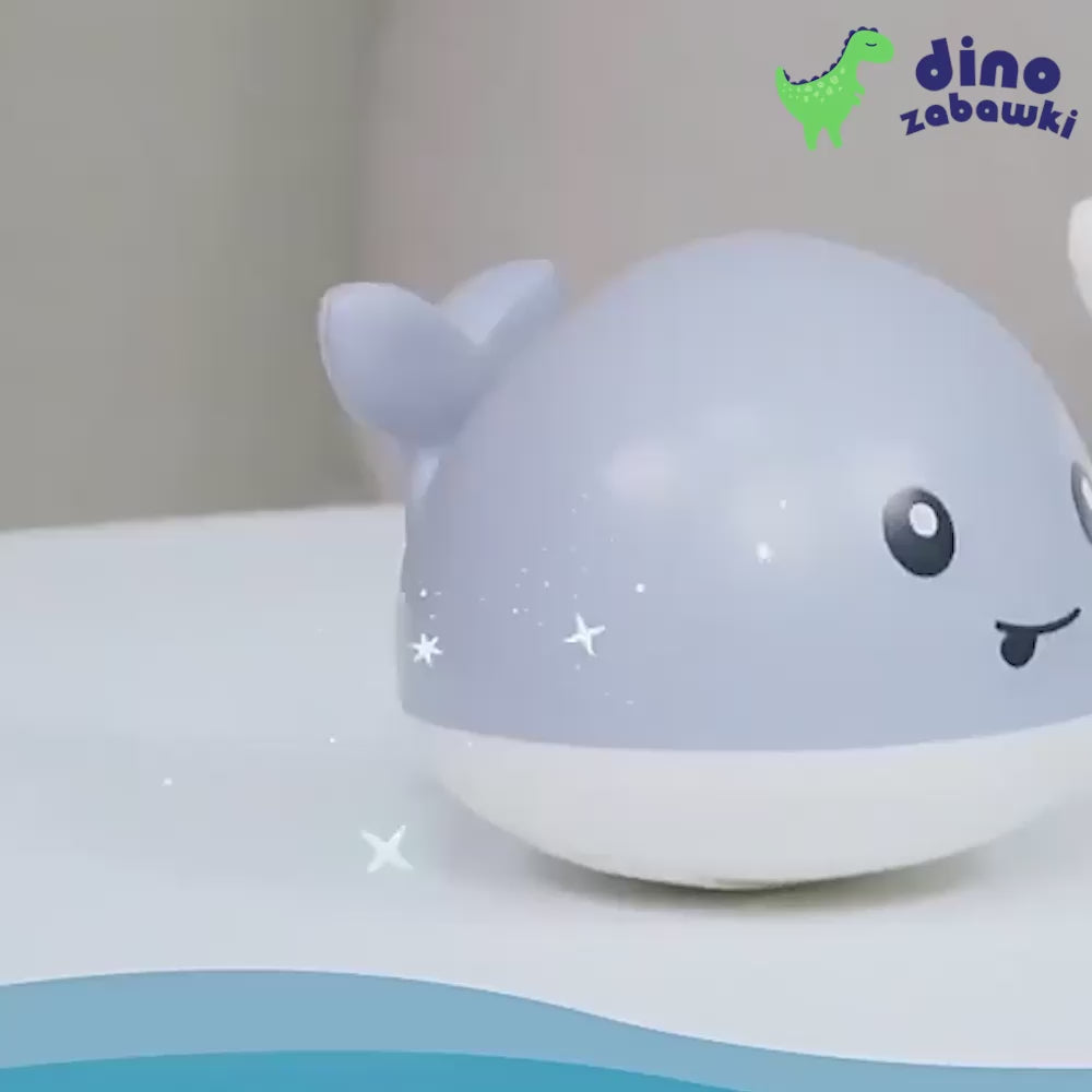 Załaduj wideo: Delfinek – zabawka do kąpieli