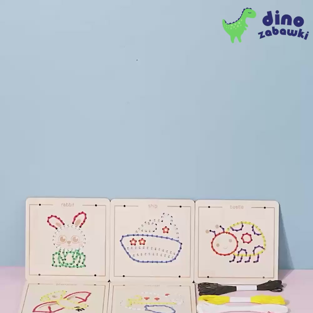 Załaduj wideo: Wooden - Drewniana Wyszywanka