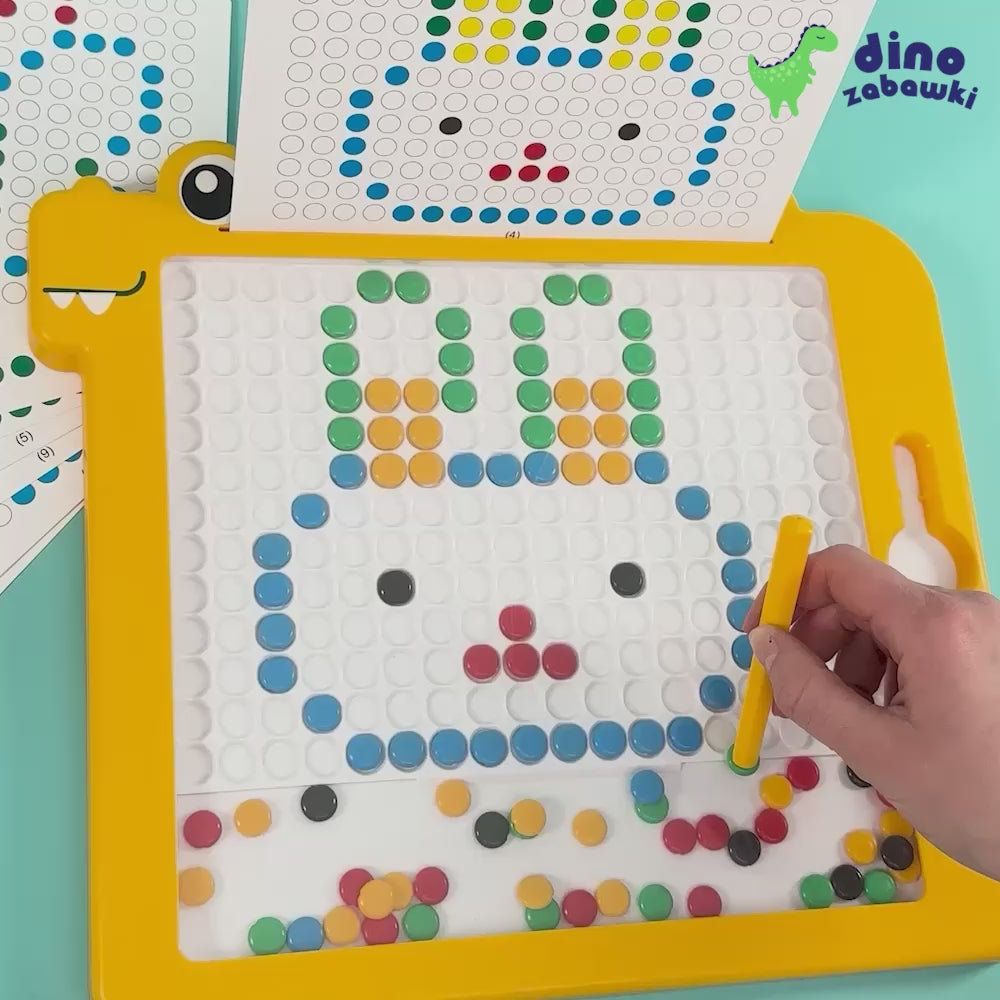 Załaduj wideo: DinoMag - tablica krążki magnetyczne