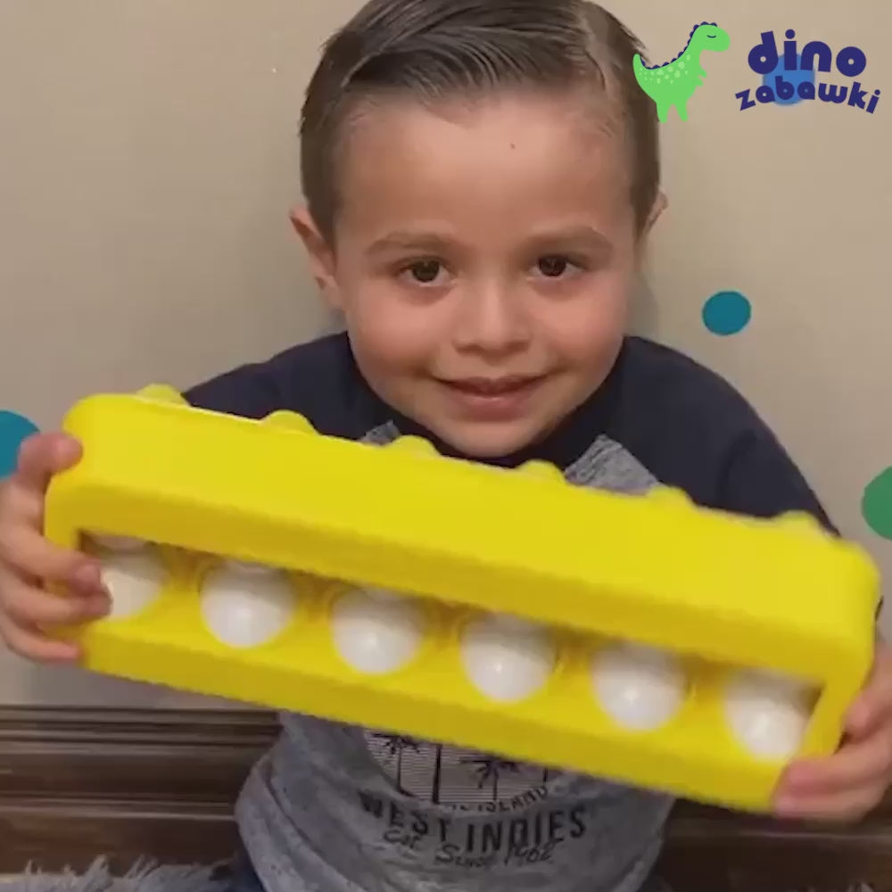 Załaduj wideo: Eggo – jajka układanka edukacyjna