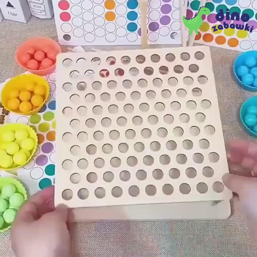 Załaduj wideo: Drewniana układanka Montessori