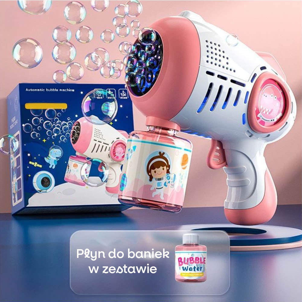 Bubbler – pistolet do baniek