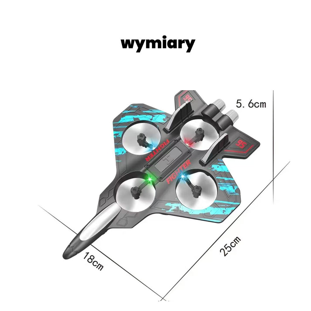 AIR FIGHTER - Samolot zdalnie sterowany styropianowy