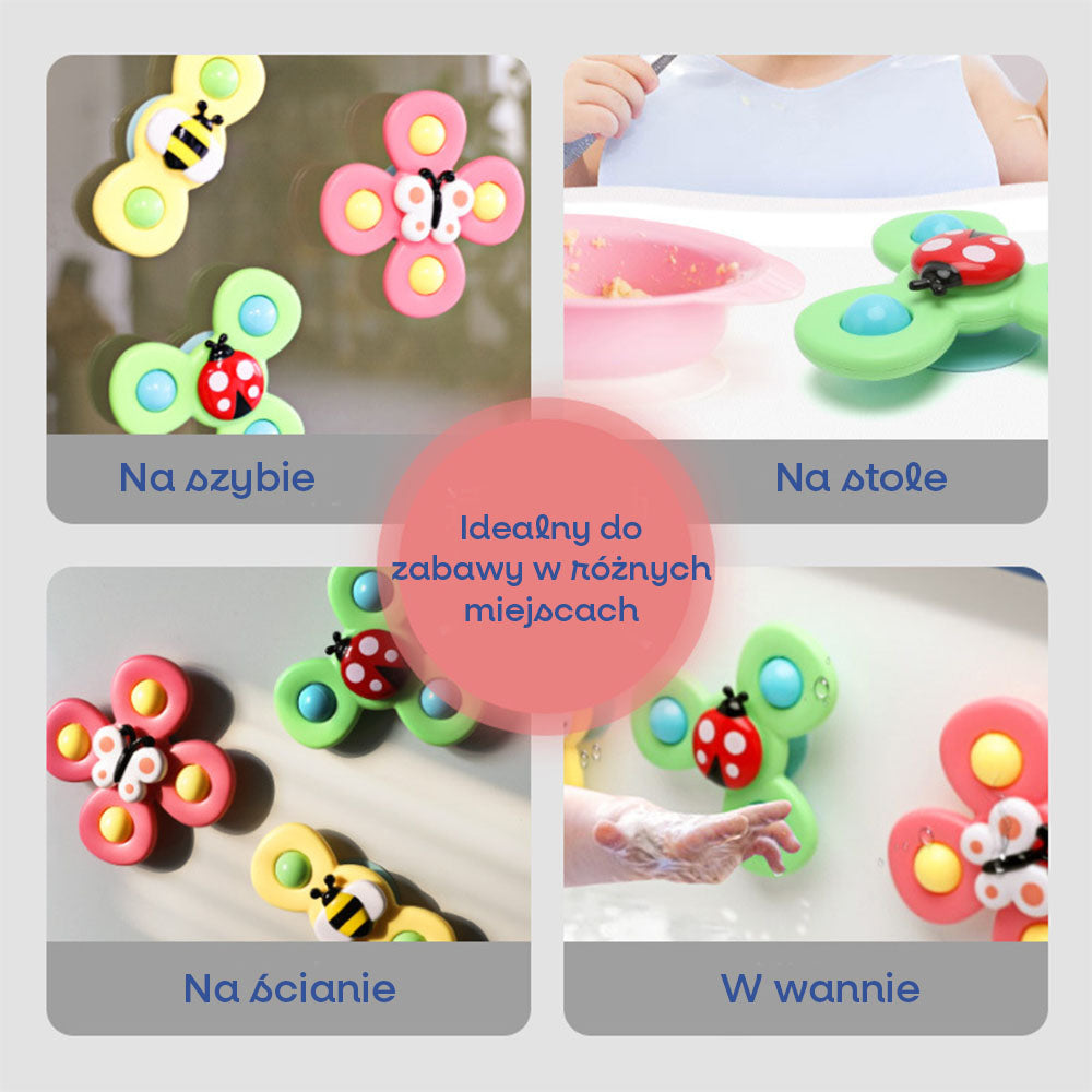SpinKid – Wirujące Przyssawki Dla Dzieci