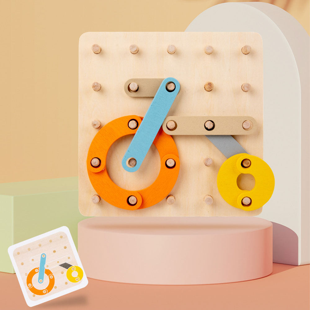 CreativeBoard -  Drewniana Tablica Układanka