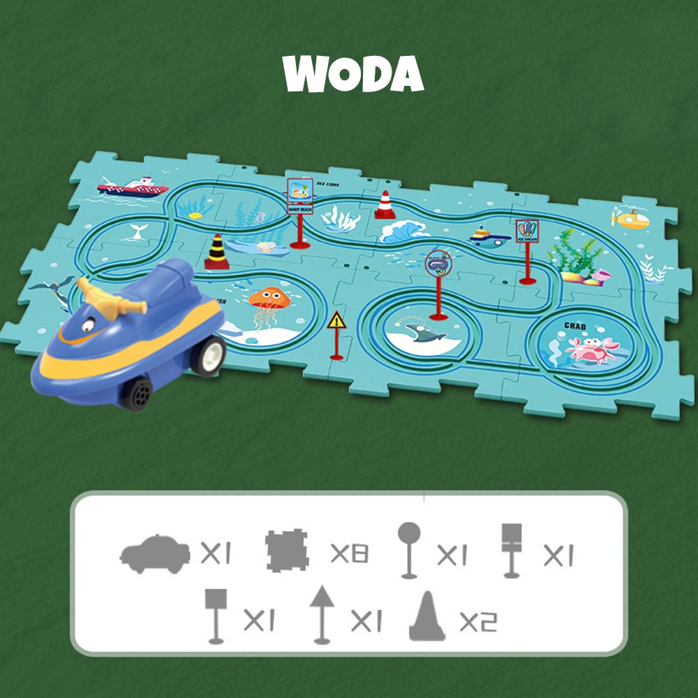 RailCar - puzzle tor dla pojazdów