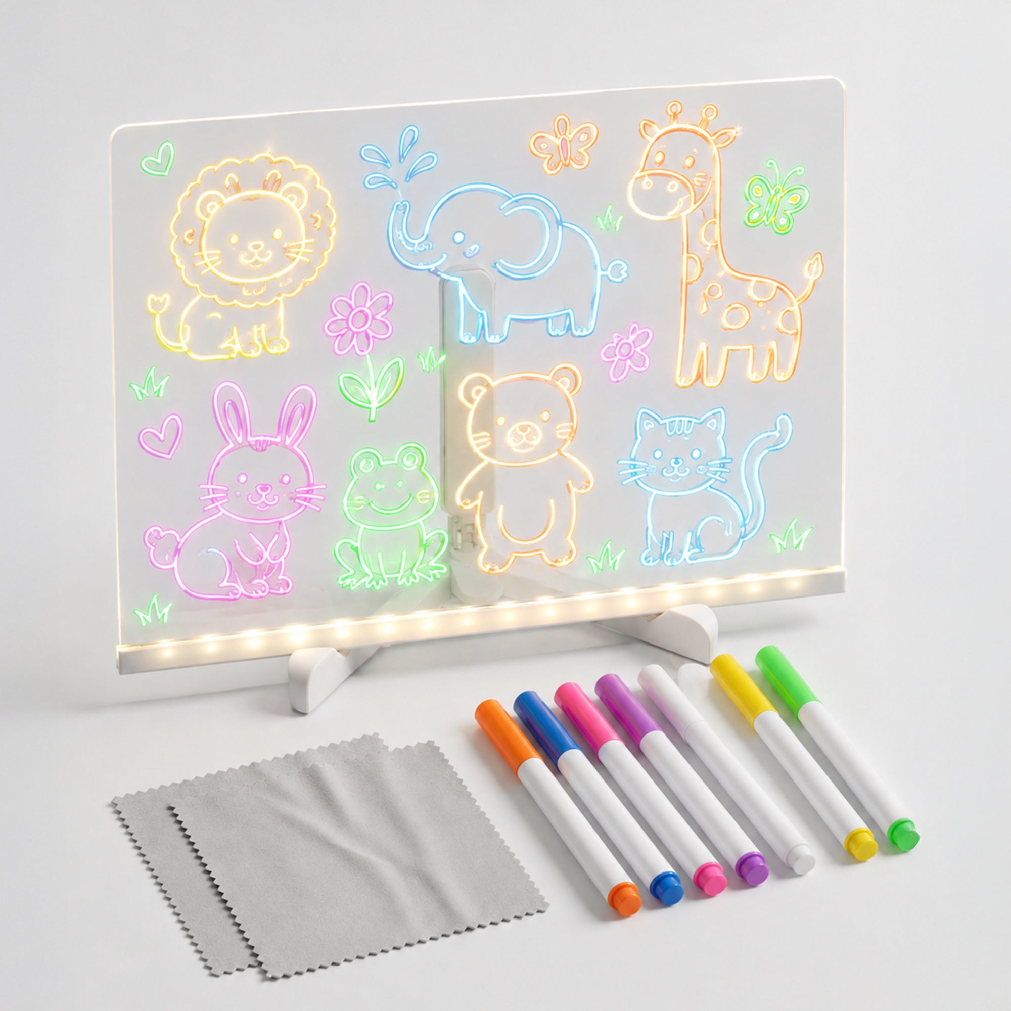 GlowBoard - Świecąca Tablica LED XXL do Rysowania