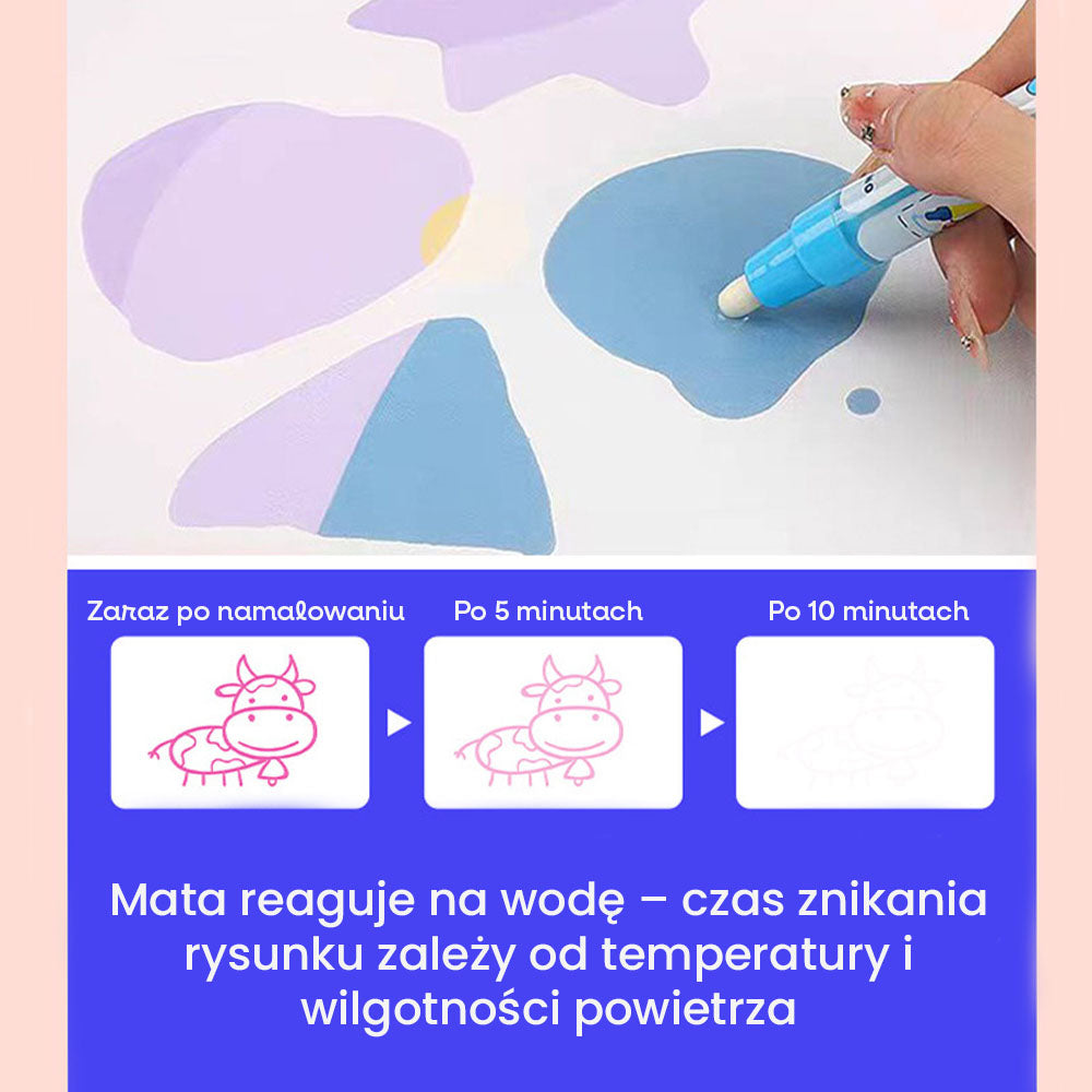 MagicWater – mata do malowania wodą